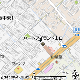 ハートハウス吉敷周辺の地図