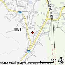 和歌山県海南市黒江309-2周辺の地図