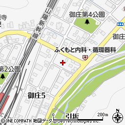 山口県岩国市御庄5丁目109-17周辺の地図