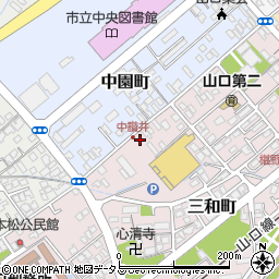 山口県山口市三和町11-45周辺の地図