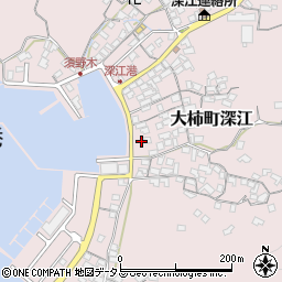 広島県江田島市大柿町深江1171周辺の地図