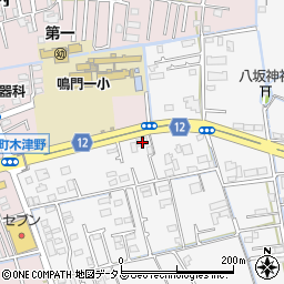 徳島県鳴門市大津町吉永20周辺の地図