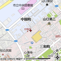 山口県山口市三和町11-47周辺の地図