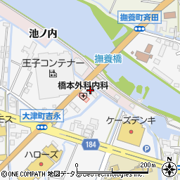 徳島県鳴門市大津町吉永470-8周辺の地図