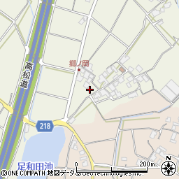 香川県三豊市高瀬町上勝間789周辺の地図