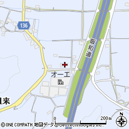 和歌山県海南市且来957周辺の地図