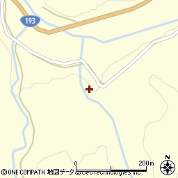 香川県高松市塩江町安原上東989-1周辺の地図