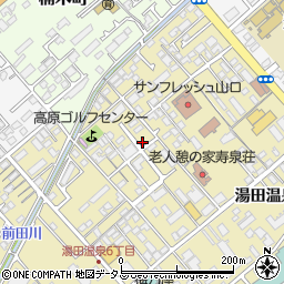 アネシス湯田周辺の地図