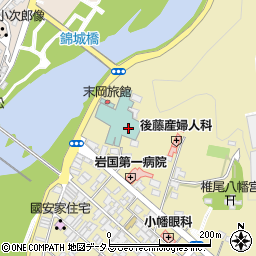 四川飯店 岩国周辺の地図