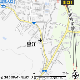 和歌山県海南市黒江233周辺の地図