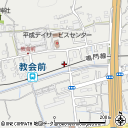 徳島県鳴門市撫養町木津604周辺の地図