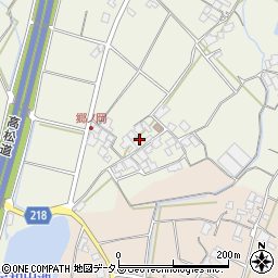 香川県三豊市高瀬町上勝間816-1周辺の地図
