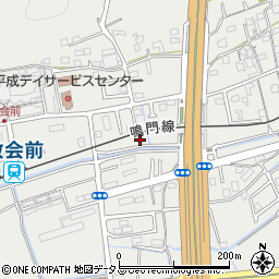 徳島県鳴門市撫養町木津615-45周辺の地図
