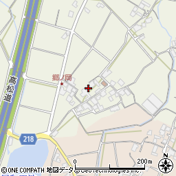 香川県三豊市高瀬町上勝間816周辺の地図