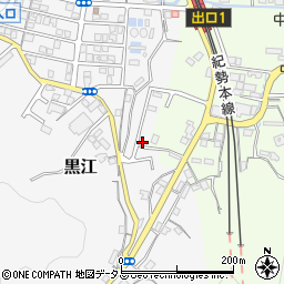 和歌山県海南市黒江292周辺の地図