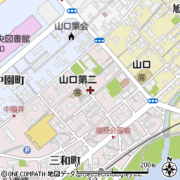 山口県山口市三和町2-16周辺の地図