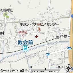 徳島県鳴門市撫養町木津601周辺の地図