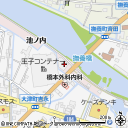 徳島トヨタ自動車鳴門店周辺の地図