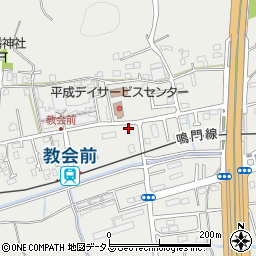 徳島県鳴門市撫養町木津605周辺の地図