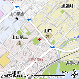 山口市役所　ふしの会館周辺の地図