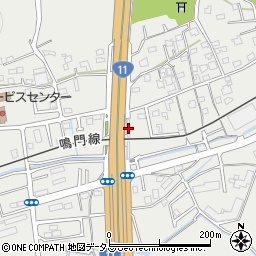 徳島県鳴門市撫養町木津835周辺の地図