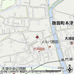 徳島県鳴門市撫養町木津368-14周辺の地図