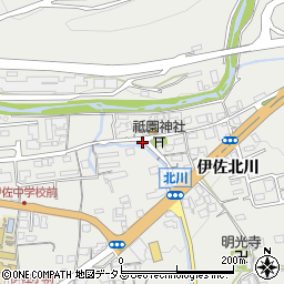 菊美食堂周辺の地図