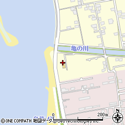 ファミリーマート浜の宮ビーチ前店周辺の地図