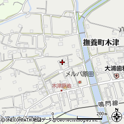 徳島県鳴門市撫養町木津368-15周辺の地図