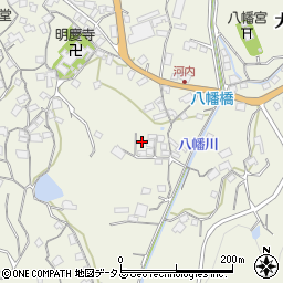 広島県江田島市大柿町大原1448周辺の地図