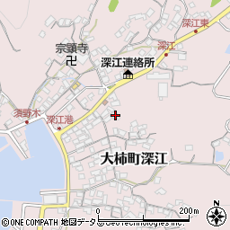 広島県江田島市大柿町深江1097周辺の地図