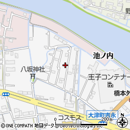 徳島県鳴門市大津町吉永181-19周辺の地図