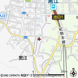 和歌山県海南市黒江293-9周辺の地図