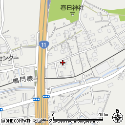徳島県鳴門市撫養町木津845-2周辺の地図