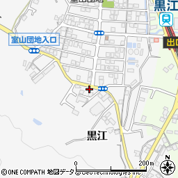 和歌山県海南市黒江223周辺の地図