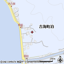 愛媛県今治市吉海町泊周辺の地図