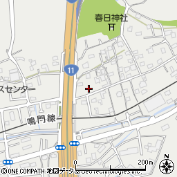 徳島県鳴門市撫養町木津1093周辺の地図