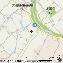 香川県三豊市高瀬町上勝間1072-1周辺の地図