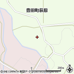 山口県下関市豊田町大字萩原311周辺の地図