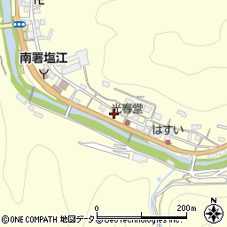 香川県高松市塩江町安原上東411-2周辺の地図