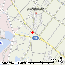 香川県三豊市高瀬町上勝間633周辺の地図
