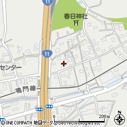 徳島県鳴門市撫養町木津1092周辺の地図