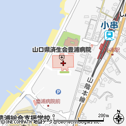 下関市豊浦地域ケアセンター 居宅介護支援事業所周辺の地図
