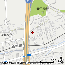 徳島県鳴門市撫養町木津1097周辺の地図