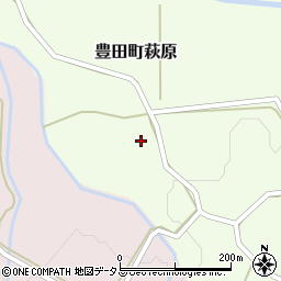 山口県下関市豊田町大字萩原288周辺の地図