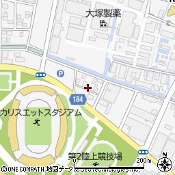 徳島県鳴門市撫養町立岩（五枚）周辺の地図
