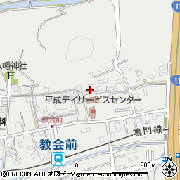 徳島県鳴門市撫養町木津413周辺の地図