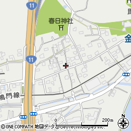 徳島県鳴門市撫養町木津1082周辺の地図
