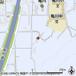 和歌山県海南市且来977周辺の地図