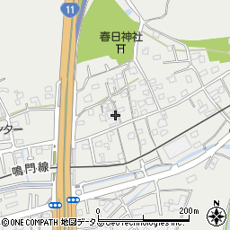 徳島県鳴門市撫養町木津1090周辺の地図